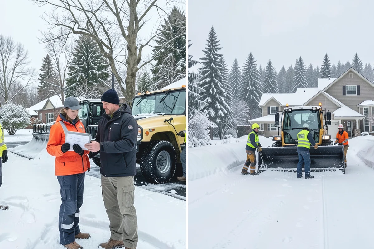 Wheelchair Ramp Snow Removal in Beaux Arts Village, King County, WA - Locate the ramp, landings, and transitions