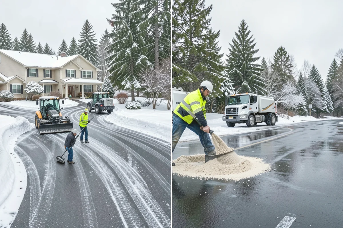 Wheelchair Ramp Snow Removal in Black Diamond, King County, WA - Locate the ramp, landings, and transitions