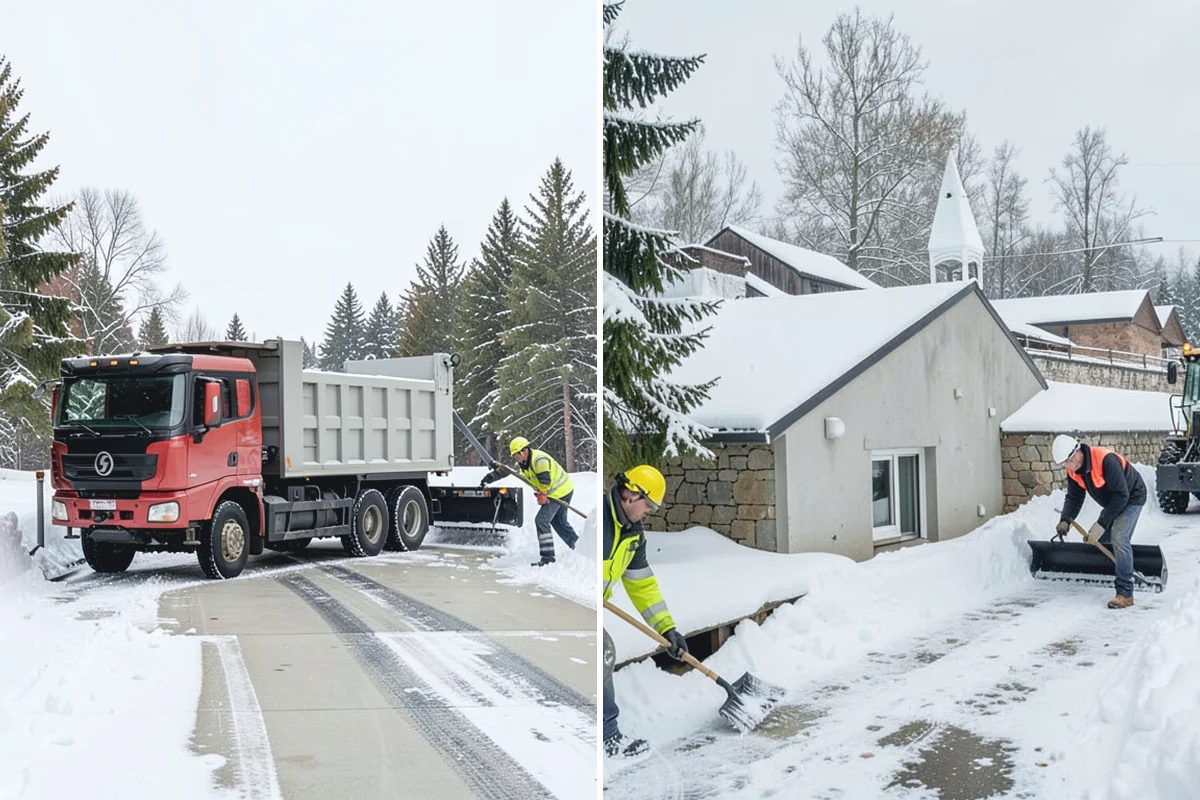 Wheelchair Ramp Snow Removal in Bonney Lake, Pierce County, WA - Locate the ramp, landings, and transitions