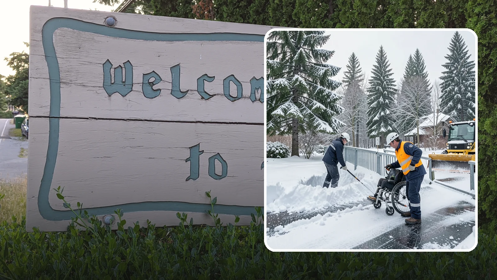 Wheelchair Ramp Snow Removal in Brier, Snohomish County, WA - We clear wheelchair ramps to full width and treat them for traction so they stay safely usable in Western Washington winters.