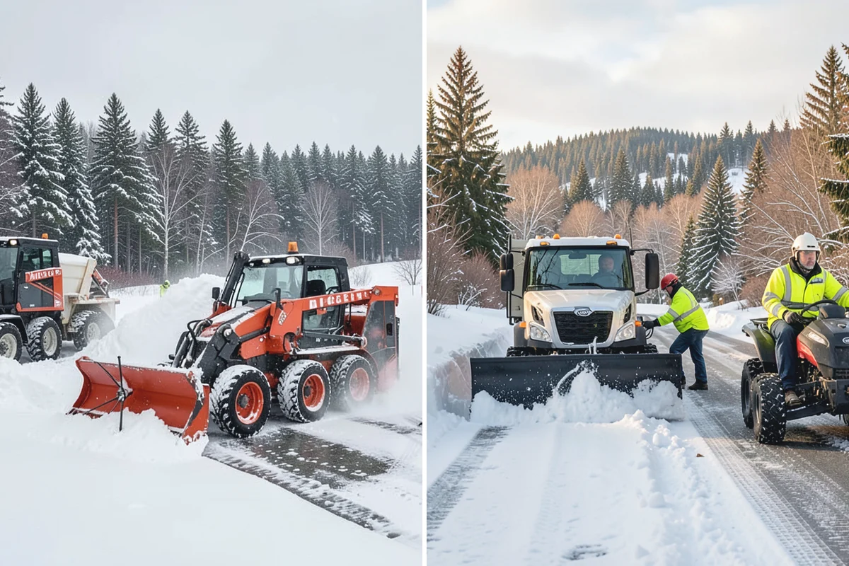 Wheelchair Ramp Snow Removal in Buckley, Pierce County, WA - Locate the ramp, landings, and transitions