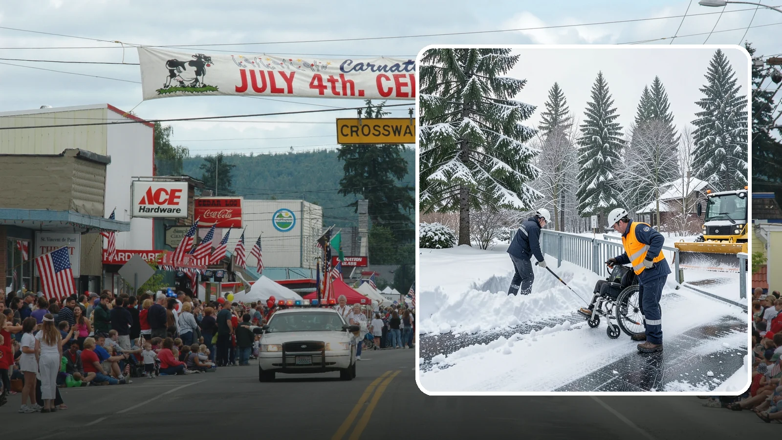 Wheelchair Ramp Snow Removal in Carnation, King County, WA - We clear wheelchair ramps to full width and treat them for traction so they stay safely usable in Western Washington winters.