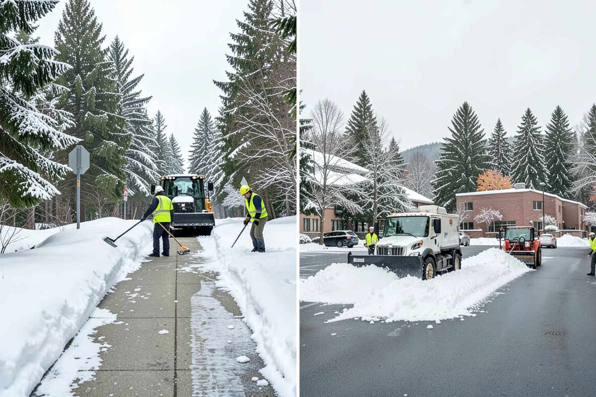 Wheelchair Ramp Snow Removal in Clyde Hill, King County, WA - Locate the ramp, landings, and transitions