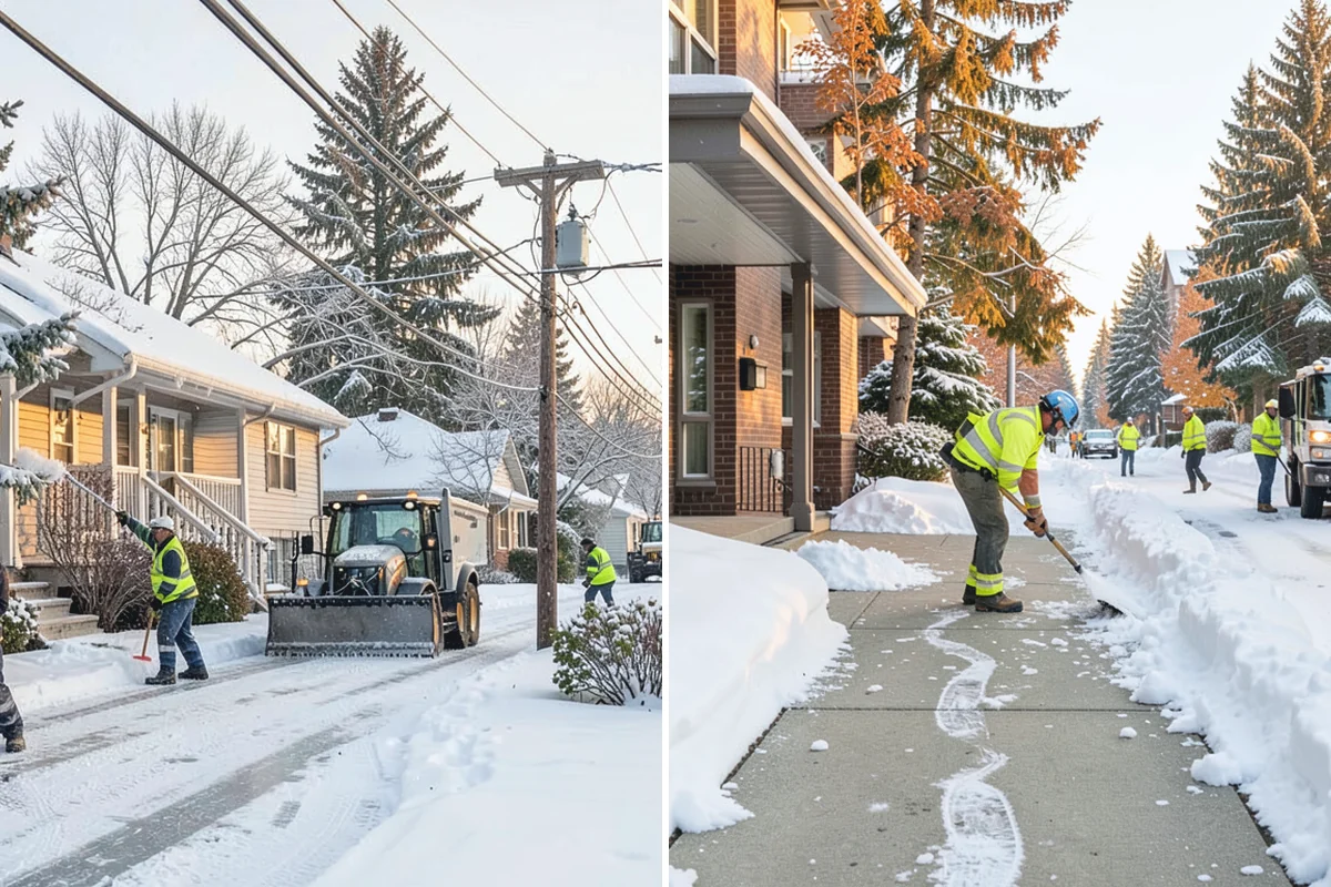 Wheelchair Ramp Snow Removal in Des Moines, King County, WA - Locate the ramp, landings, and transitions