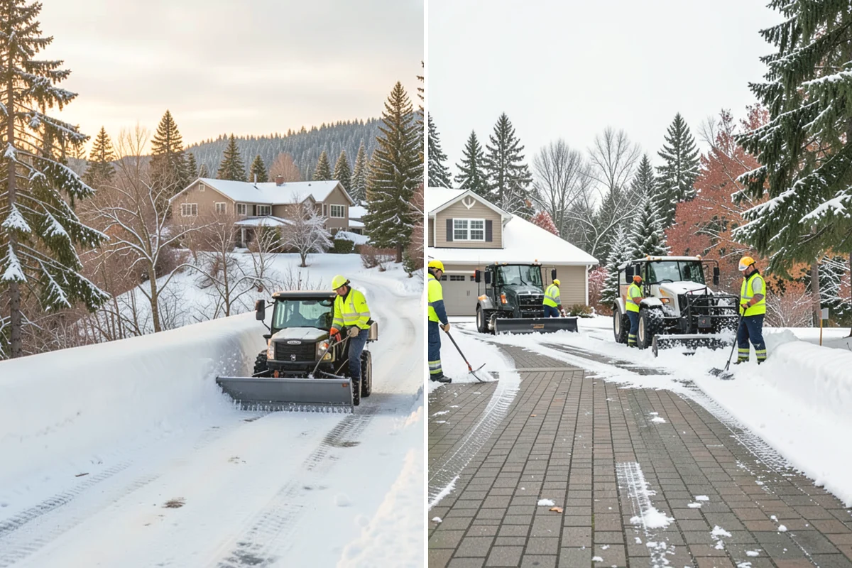 Wheelchair Ramp Snow Removal in Duvall, King County, WA - Locate the ramp, landings, and transitions