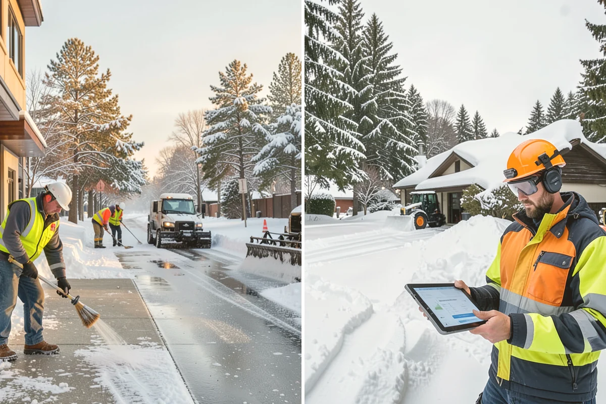 Wheelchair Ramp Snow Removal in Eatonville, Pierce County, WA - Locate the ramp, landings, and transitions