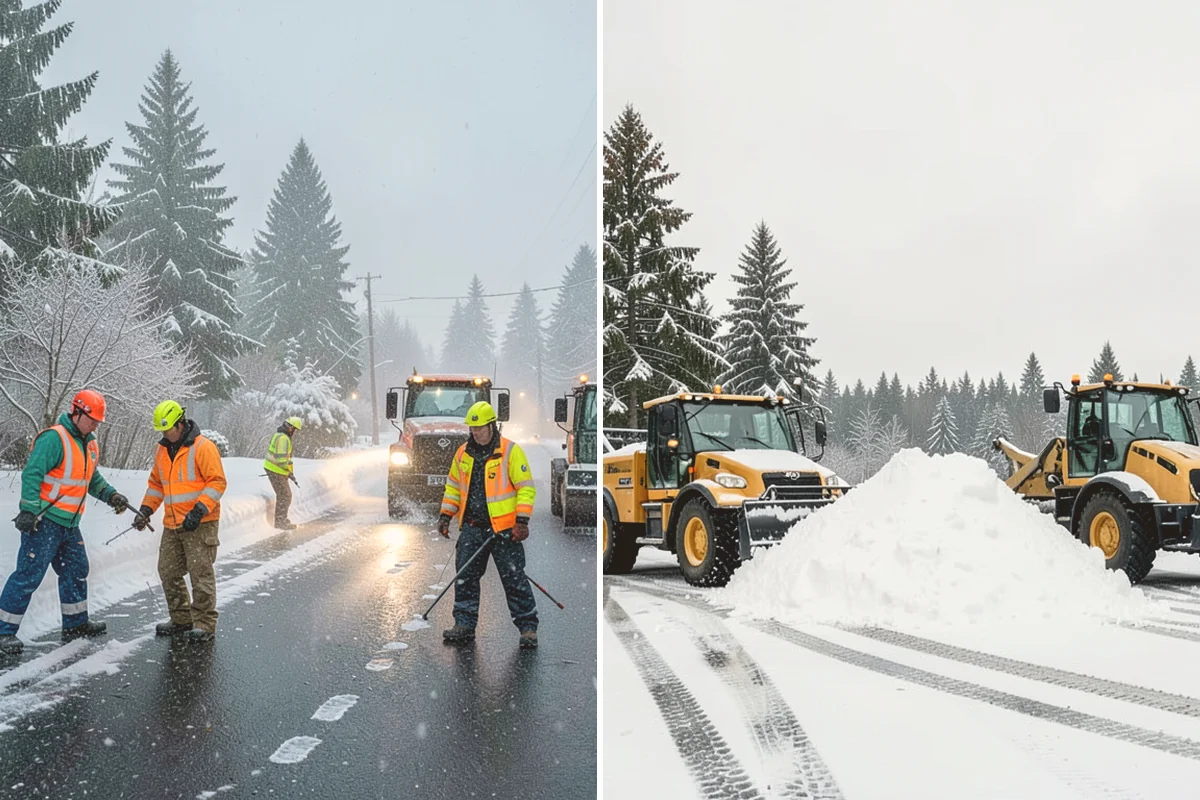 Wheelchair Ramp Snow Removal in Edmonds, Snohomish County, WA - Locate the ramp, landings, and transitions