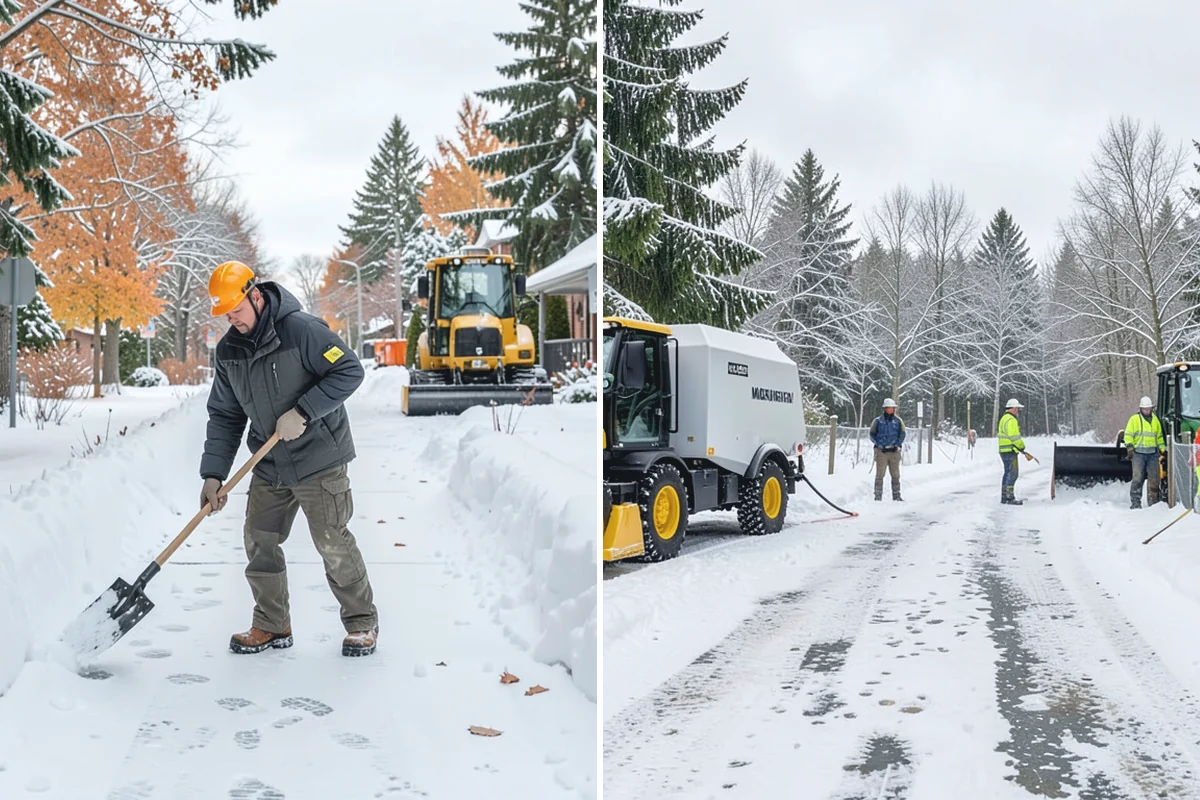 Wheelchair Ramp Snow Removal in Gold Bar, Snohomish County, WA - Locate the ramp, landings, and transitions
