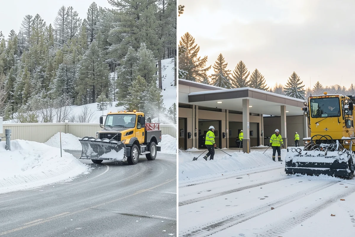 Wheelchair Ramp Snow Removal in Granite Falls, Snohomish County, WA - Locate the ramp, landings, and transitions