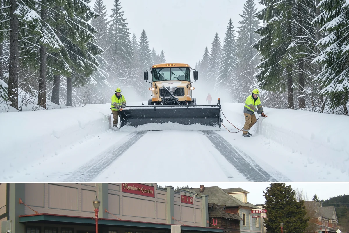 Wheelchair Ramp Snow Removal in Issaquah, King County, WA - Serviced first after each snowfall through the winter months when shaded ramps ice quickly.