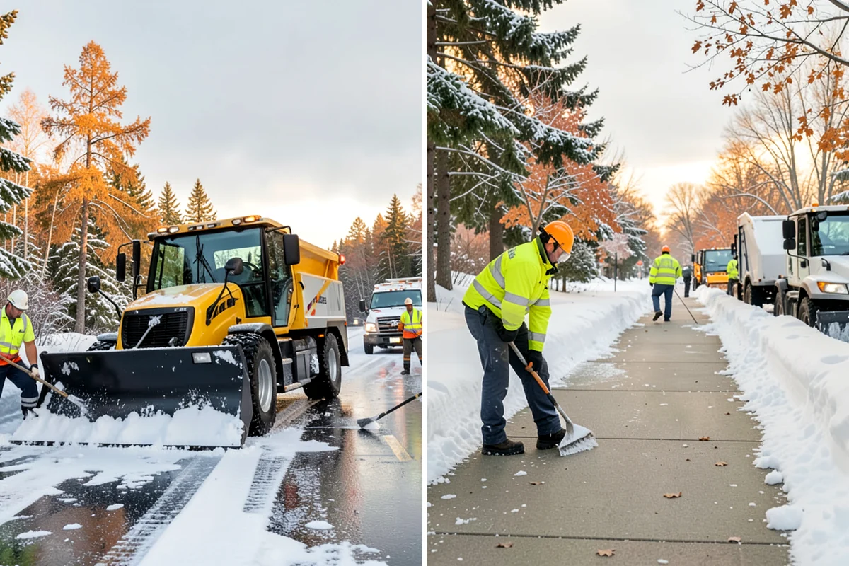 Wheelchair Ramp Snow Removal in Lake Forest Park, King County, WA - Locate the ramp, landings, and transitions