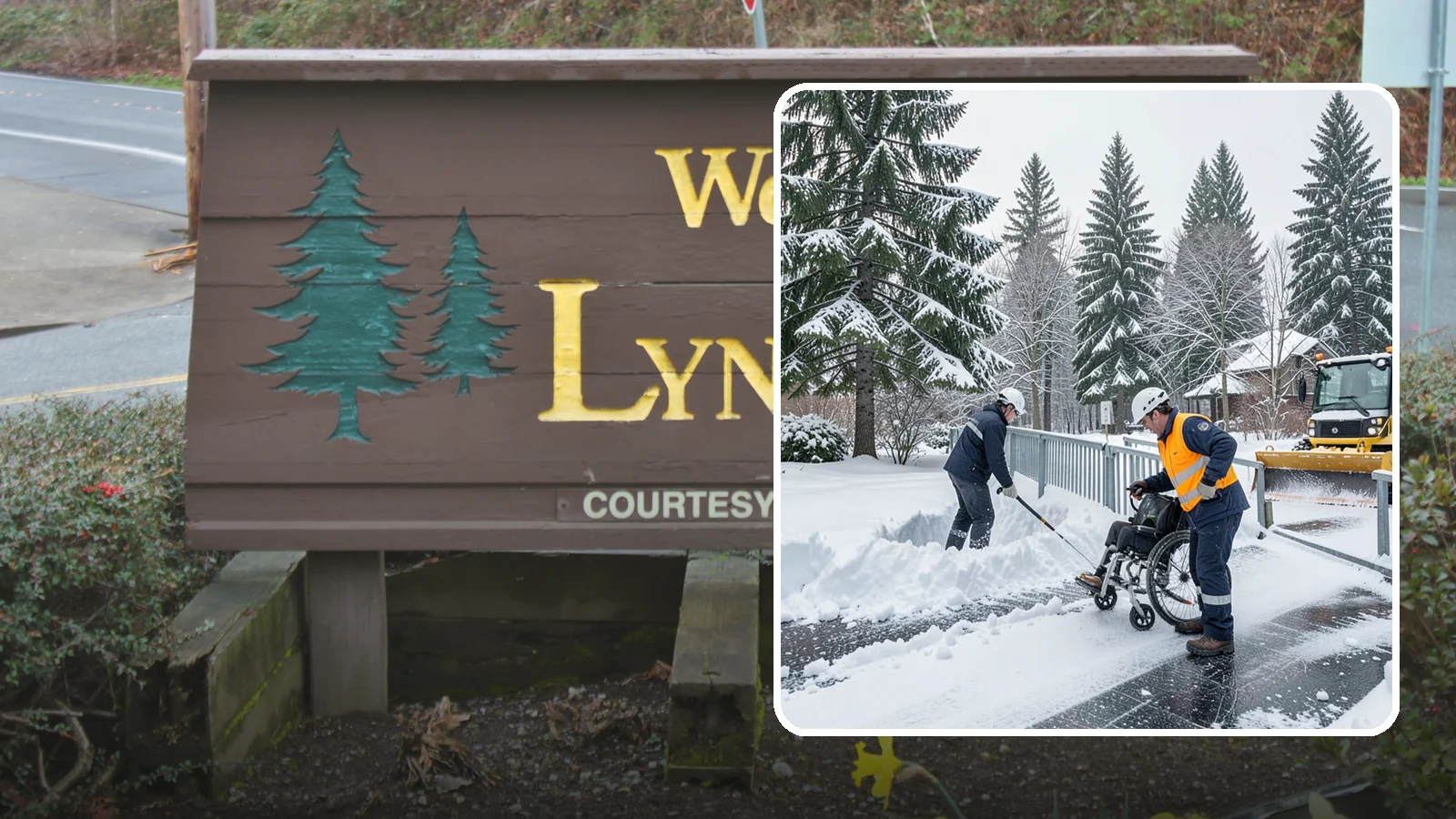 Wheelchair Ramp Snow Removal in Lynnwood, Snohomish County, WA - We clear wheelchair ramps to full width and treat them for traction so they stay safely usable in Western Washington winters.