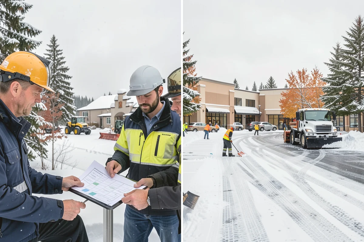 Wheelchair Ramp Snow Removal in Mercer Island, King County, WA - Locate the ramp, landings, and transitions