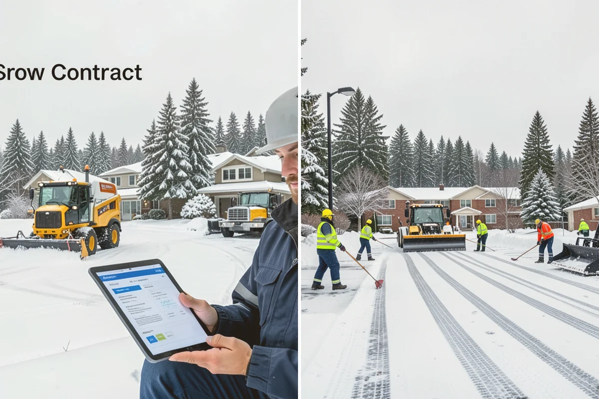 Wheelchair Ramp Snow Removal in Newcastle, King County, WA - Locate the ramp, landings, and transitions