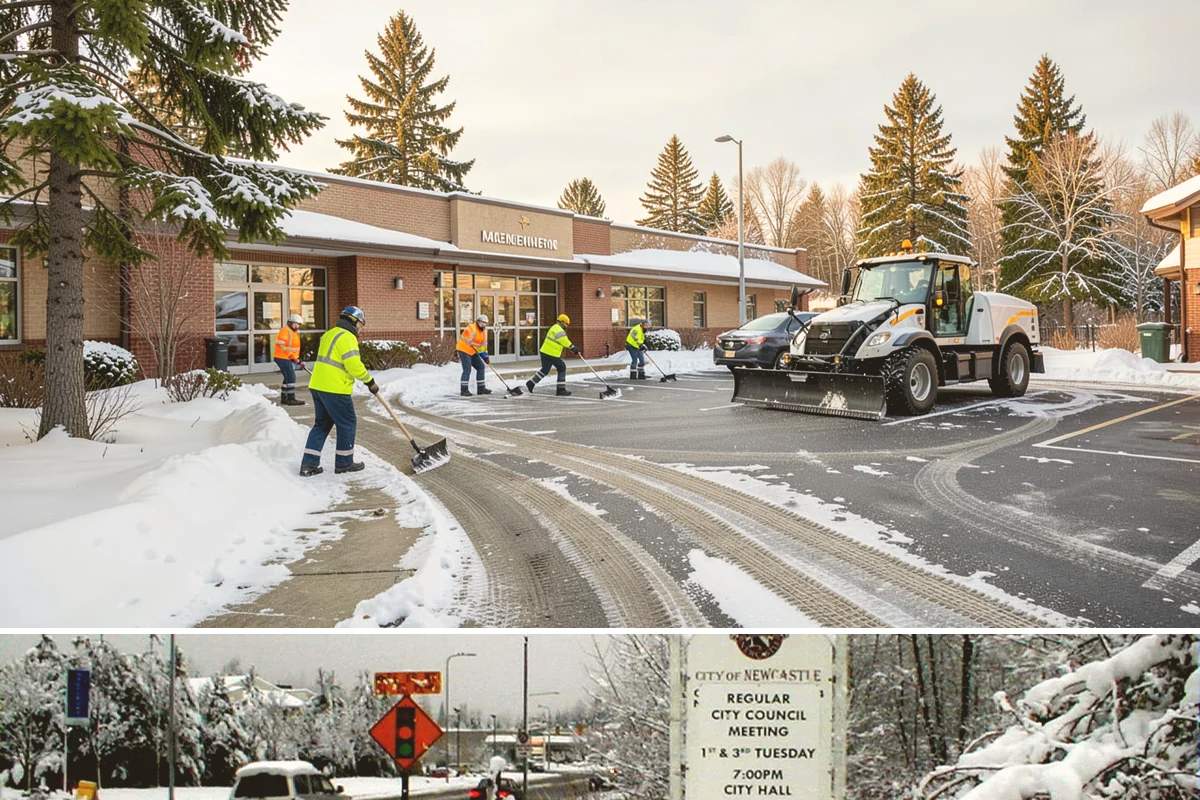 Wheelchair Ramp Snow Removal in Newcastle, King County, WA - Serviced first after each snowfall through the winter months when shaded ramps ice quickly.