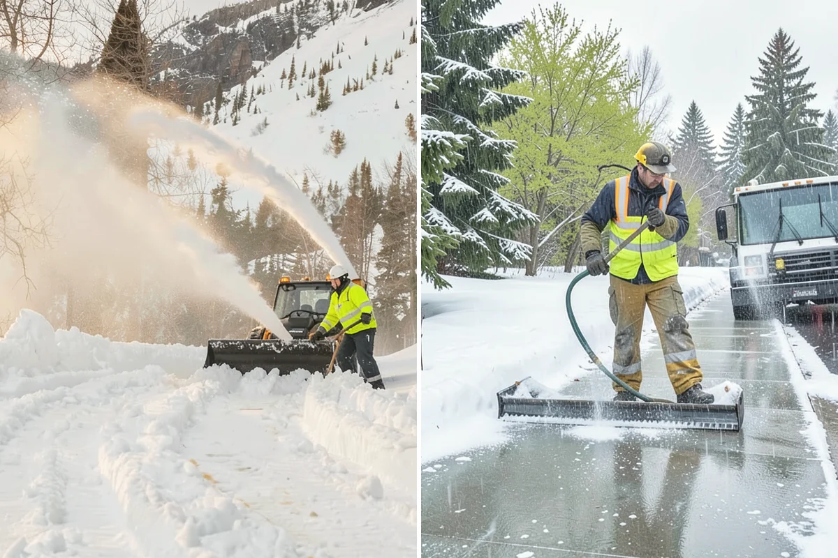Wheelchair Ramp Snow Removal in Oak Harbor, Island County, WA - Locate the ramp, landings, and transitions