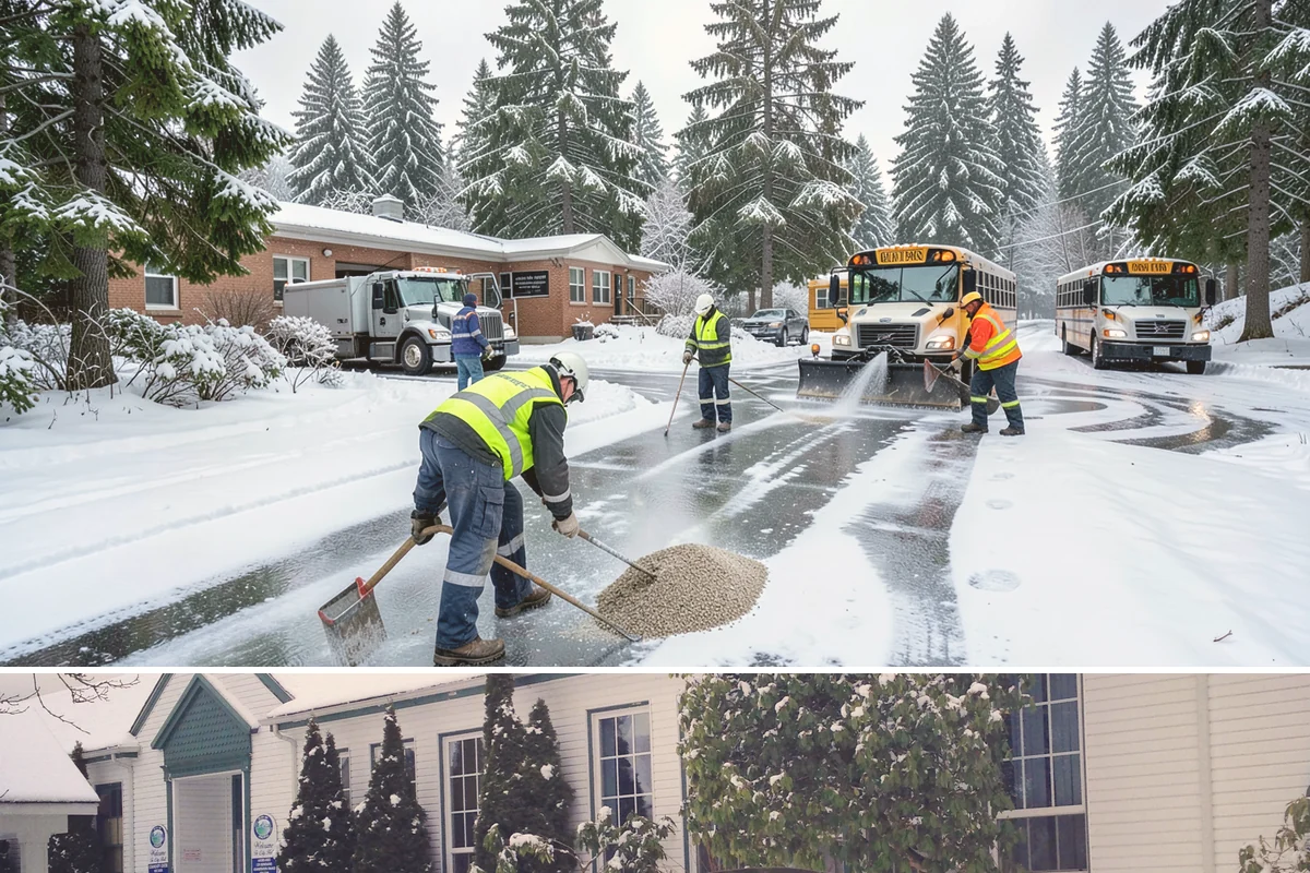 Wheelchair Ramp Snow Removal in Pacific, King County, WA - Serviced first after each snowfall through the winter months when shaded ramps ice quickly.
