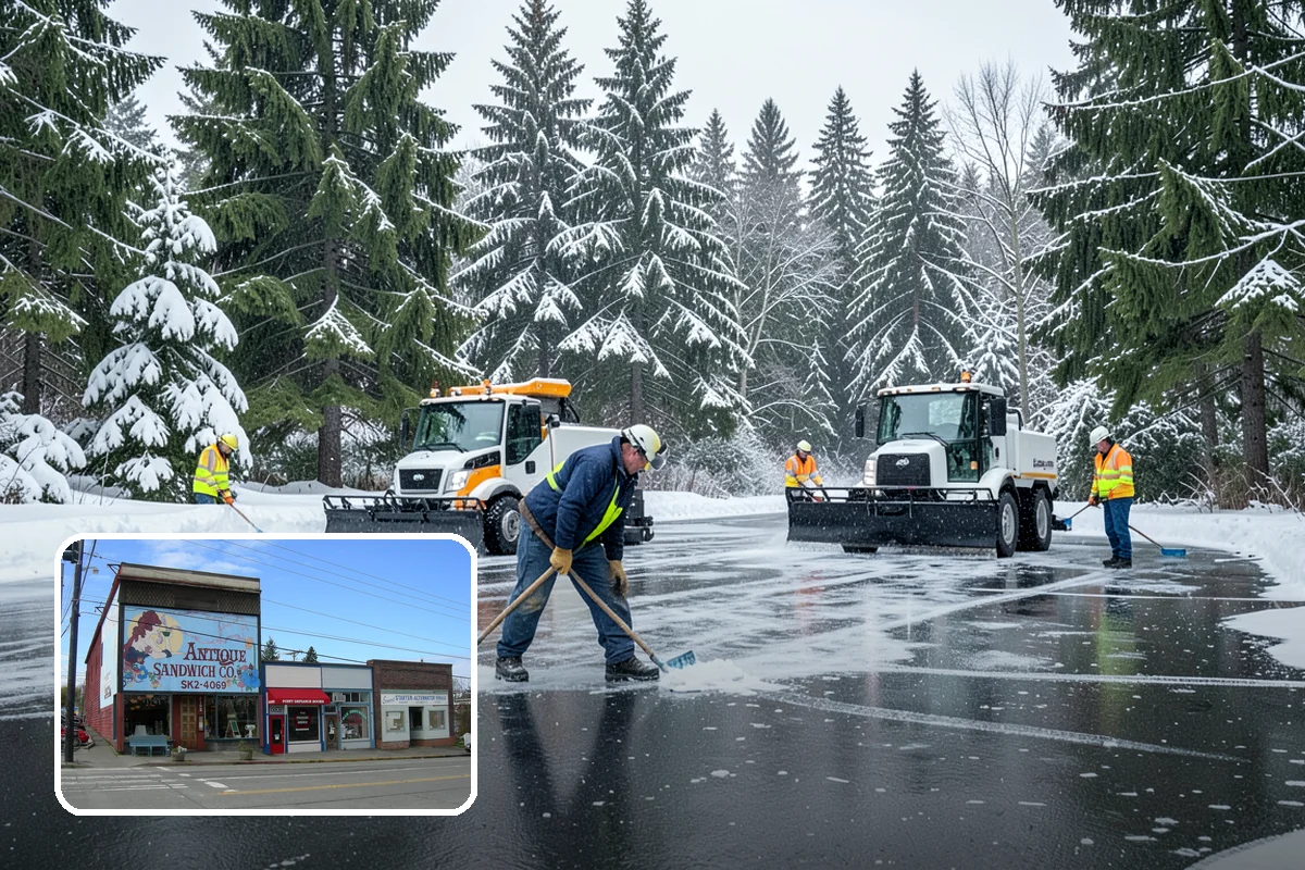 Wheelchair Ramp Snow Removal in Ruston, Pierce County, WA - Keeps ramps genuinely rollable, not just shoveled