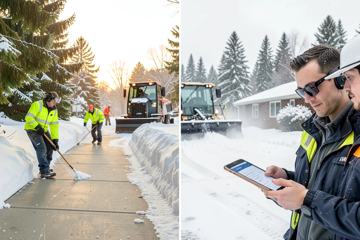 Wheelchair Ramp Snow Removal in SeaTac, King County, WA - Locate the ramp, landings, and transitions