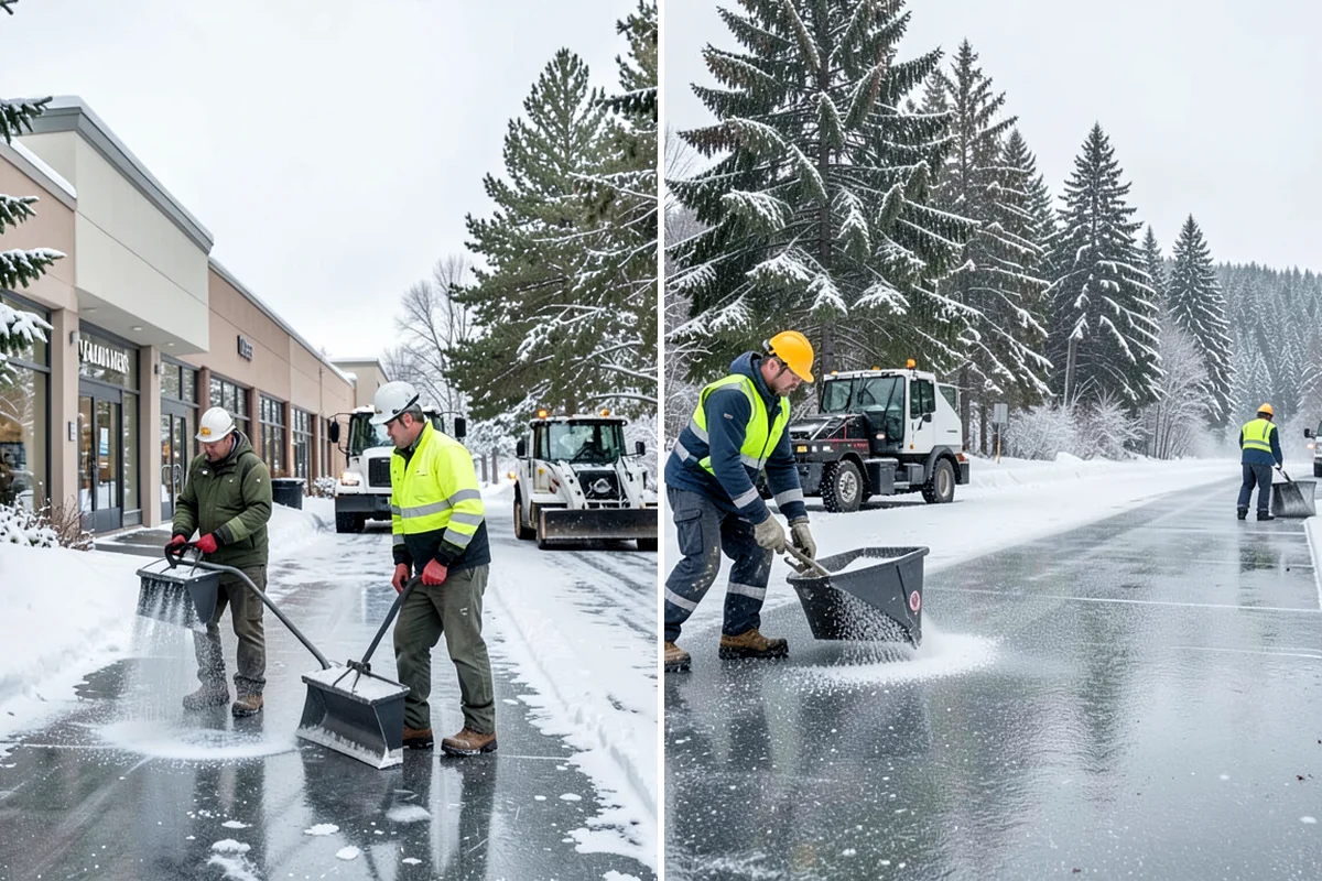 Wheelchair Ramp Snow Removal in Sedro-Woolley, Skagit County, WA - Locate the ramp, landings, and transitions