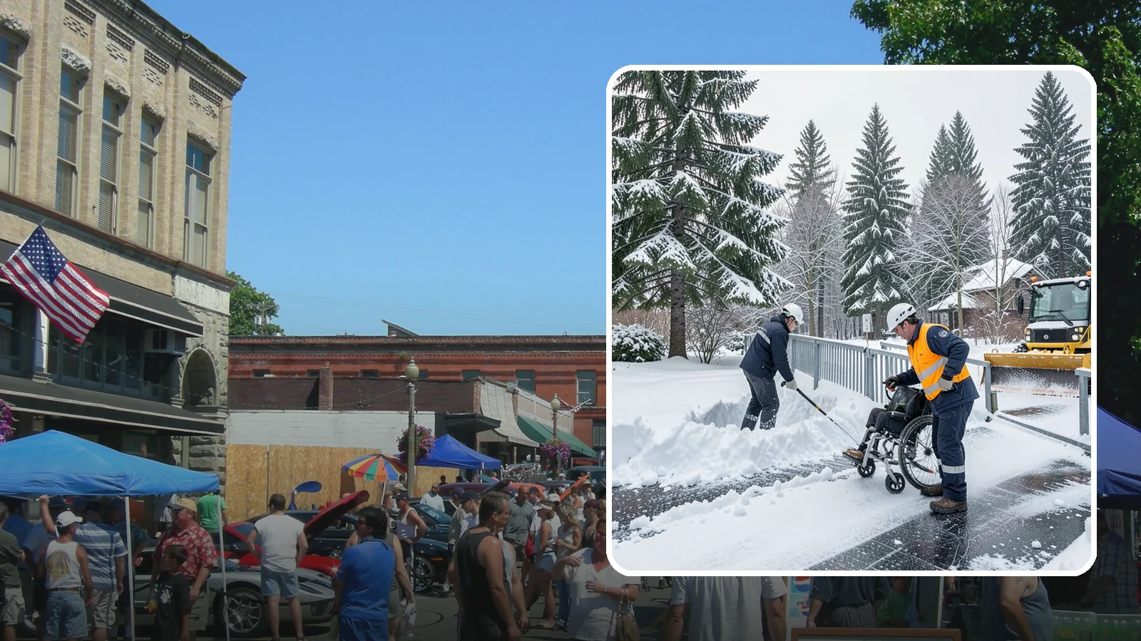 Wheelchair Ramp Snow Removal in Snohomish, Snohomish County, WA - We clear wheelchair ramps to full width and treat them for traction so they stay safely usable in Western Washington winters.