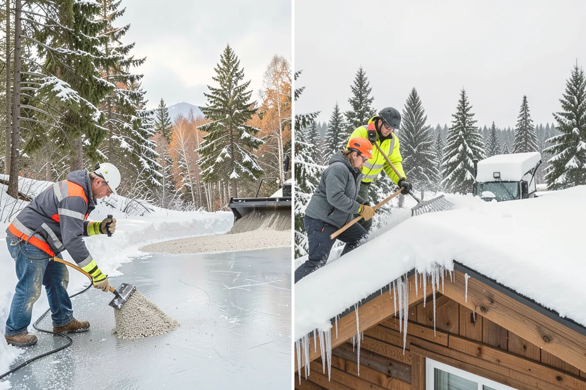 Wheelchair Ramp Snow Removal in Snohomish, Snohomish County, WA - Locate the ramp, landings, and transitions
