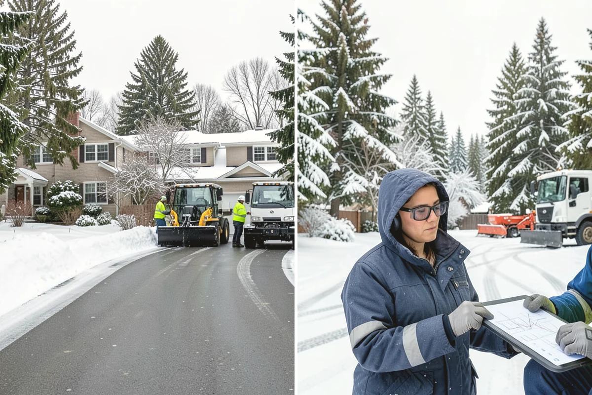 Wheelchair Ramp Snow Removal in Tacoma, Pierce County, WA - Locate the ramp, landings, and transitions