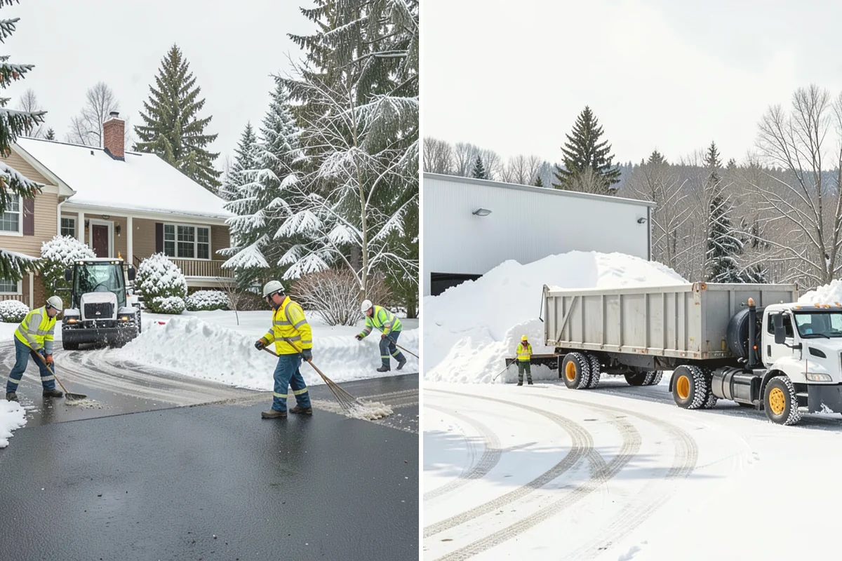 Wheelchair Ramp Snow Removal in Tukwila, King County, WA - Locate the ramp, landings, and transitions