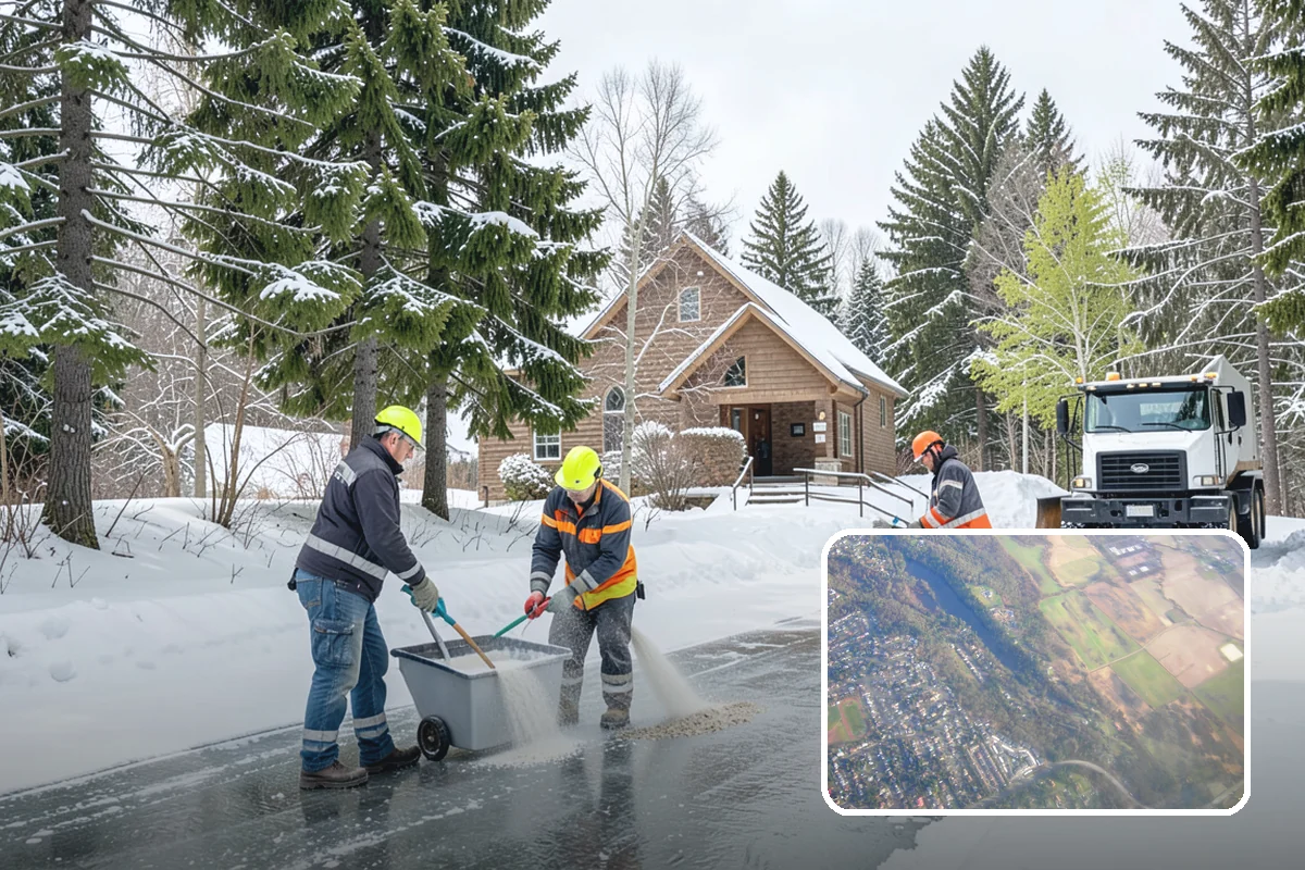 Window Well Snow Clearing in Algona, King County, WA - Keeps basement egress windows clear for emergency exit