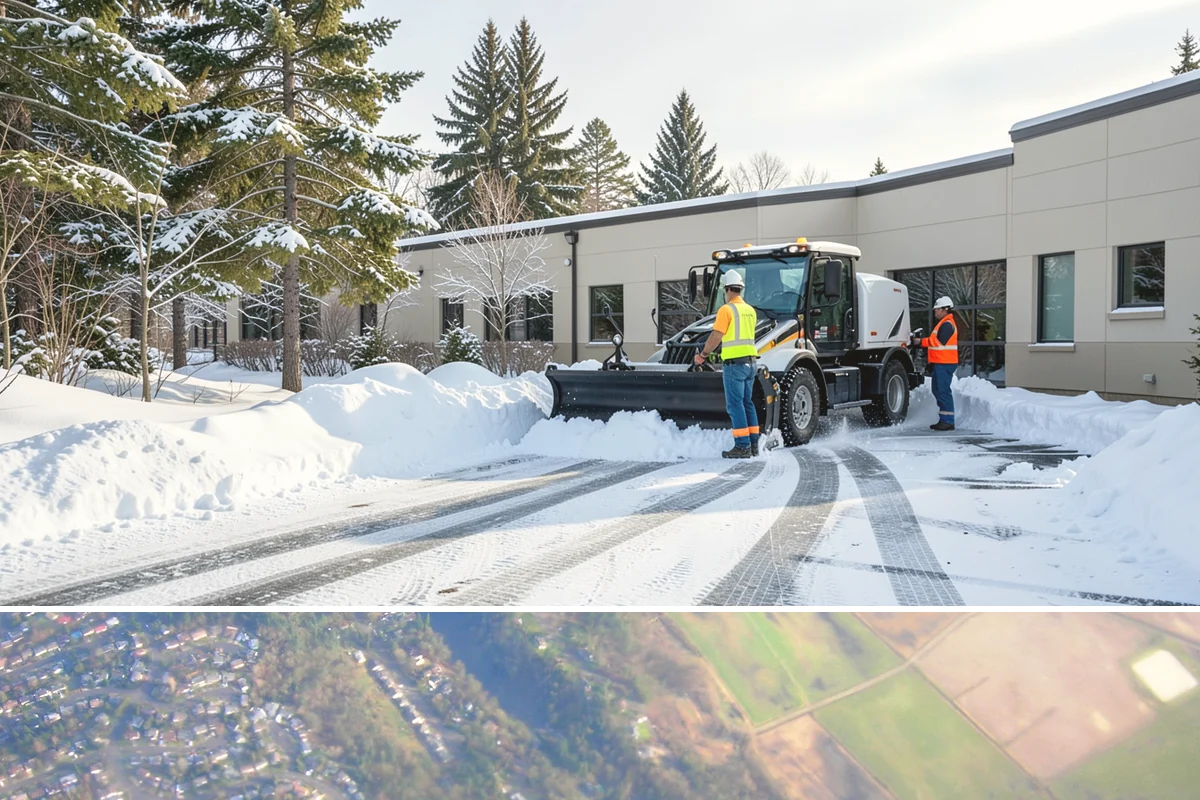 Window Well Snow Clearing in Algona, King County, WA - Wells need attention right after each lowland snowfall and again during the thaw cycles that regularly punctuate our winters.