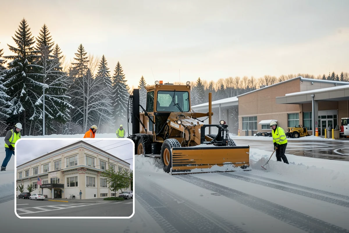 Window Well Snow Clearing in Anacortes, Skagit County, WA - Keeps basement egress windows clear for emergency exit