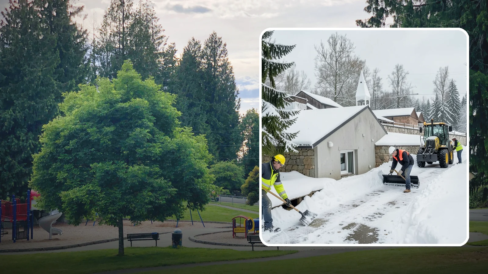 Window Well Snow Clearing in Bonney Lake, Pierce County, WA - We clear snow and slush from basement window wells to protect egress, prevent leaks, and keep daylight reaching lower levels.