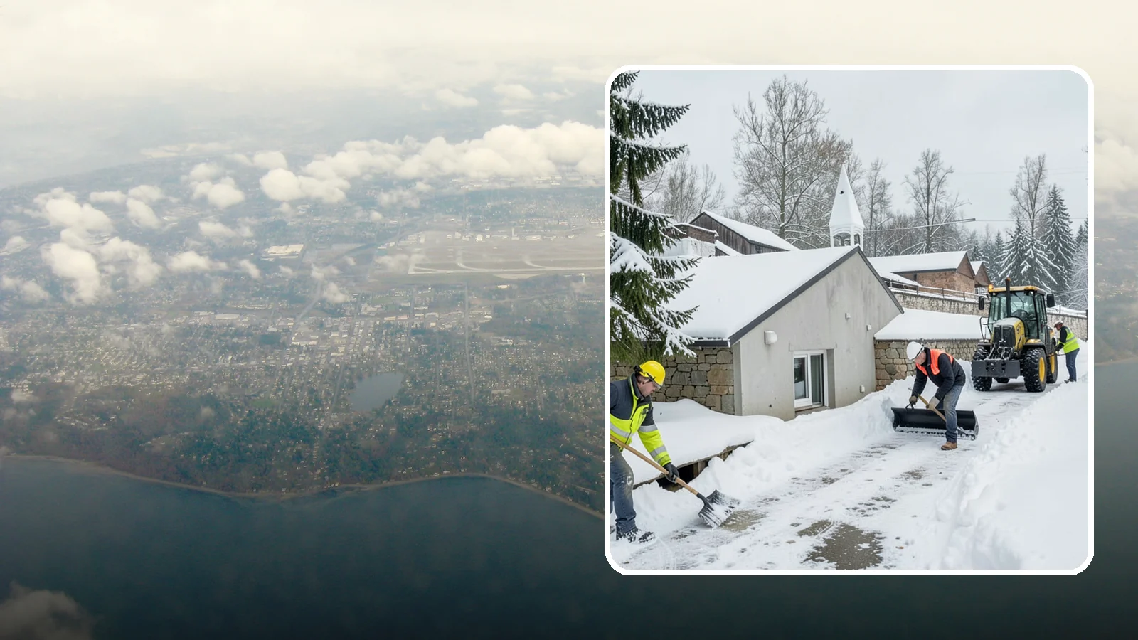 Window Well Snow Clearing in Burien, King County, WA - We clear snow and slush from basement window wells to protect egress, prevent leaks, and keep daylight reaching lower levels.