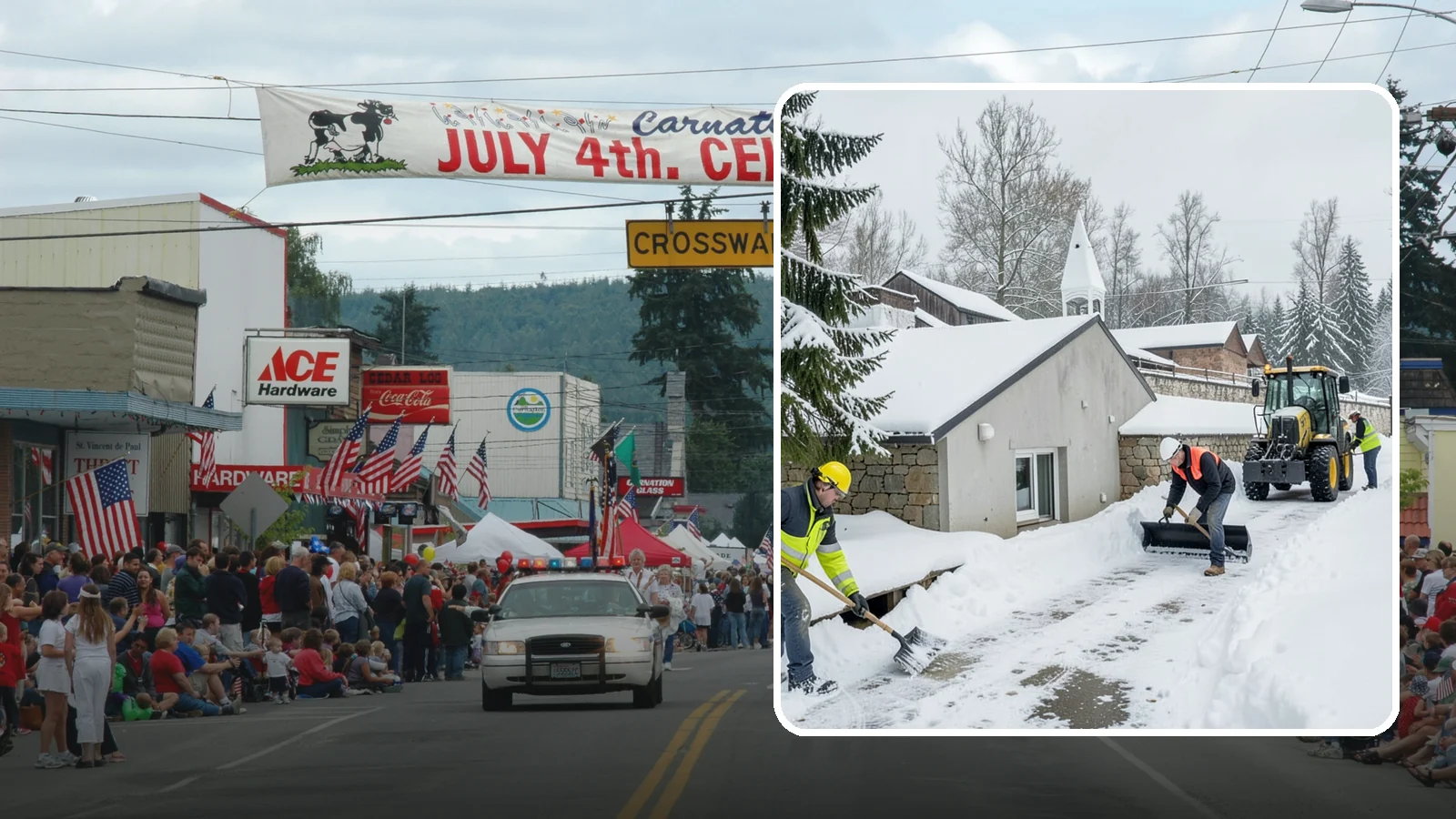 Window Well Snow Clearing in Carnation, King County, WA - We clear snow and slush from basement window wells to protect egress, prevent leaks, and keep daylight reaching lower levels.