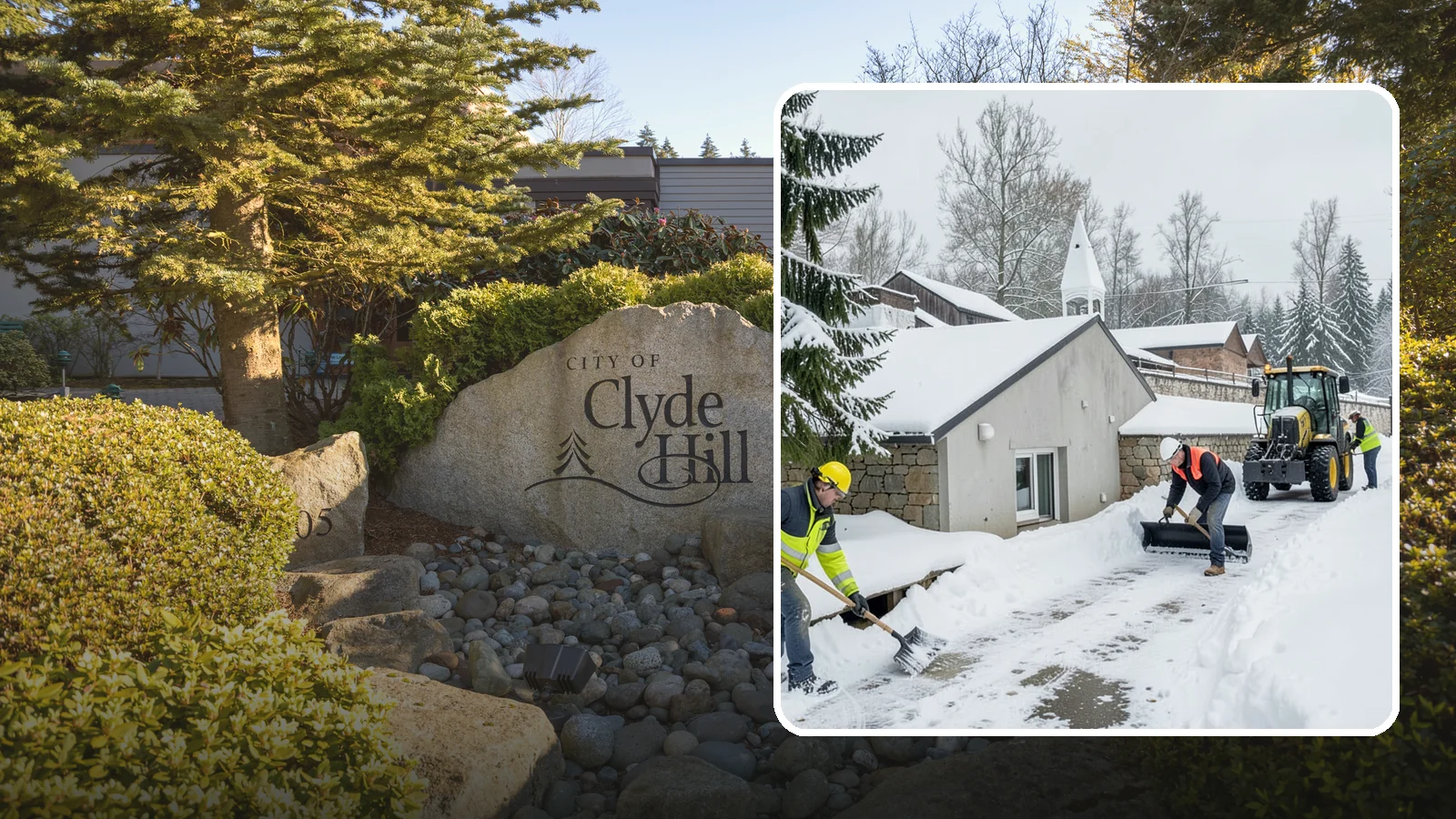 Window Well Snow Clearing in Clyde Hill, King County, WA - We clear snow and slush from basement window wells to protect egress, prevent leaks, and keep daylight reaching lower levels.