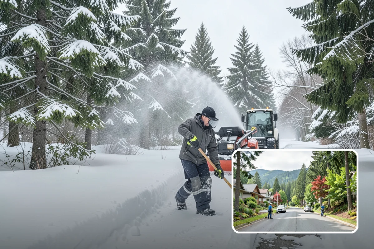 Window Well Snow Clearing in Darrington, Snohomish County, WA - Keeps basement egress windows clear for emergency exit