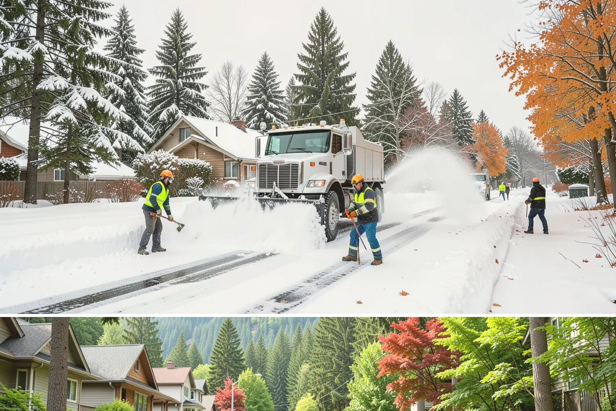 Window Well Snow Clearing in Darrington, Snohomish County, WA - Wells need attention right after each lowland snowfall and again during the thaw cycles that regularly punctuate our winters.