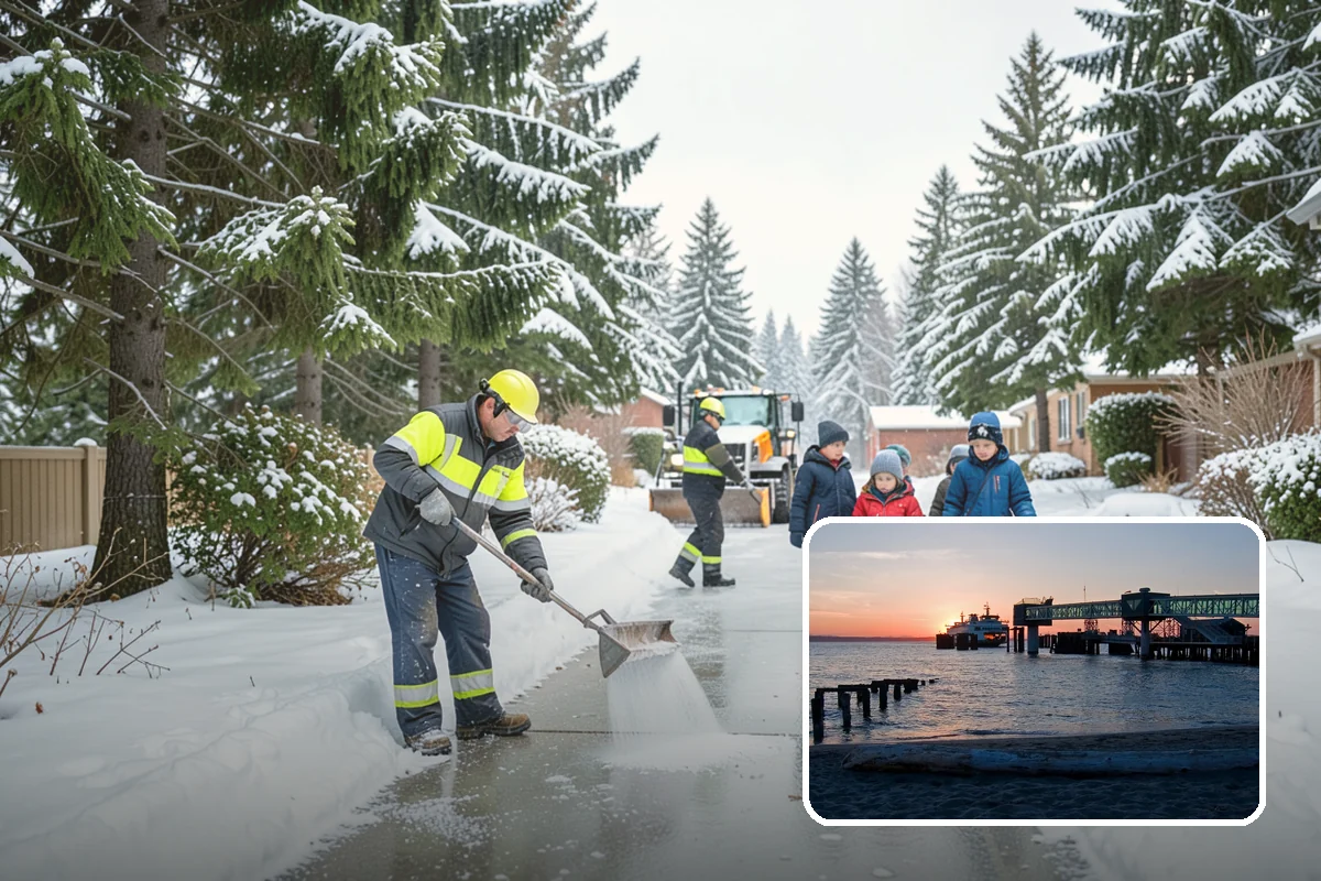 Window Well Snow Clearing in Edmonds, Snohomish County, WA - Keeps basement egress windows clear for emergency exit
