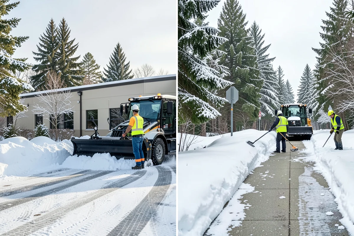 Window Well Snow Clearing in Enumclaw, King County, WA - We inspect each well and check the window and liner condition