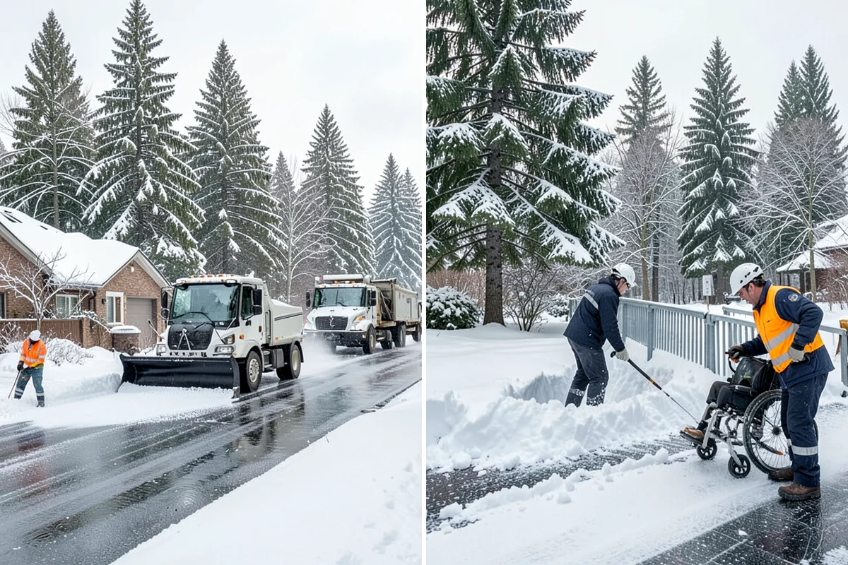 Window Well Snow Clearing in Federal Way, King County, WA - We inspect each well and check the window and liner condition