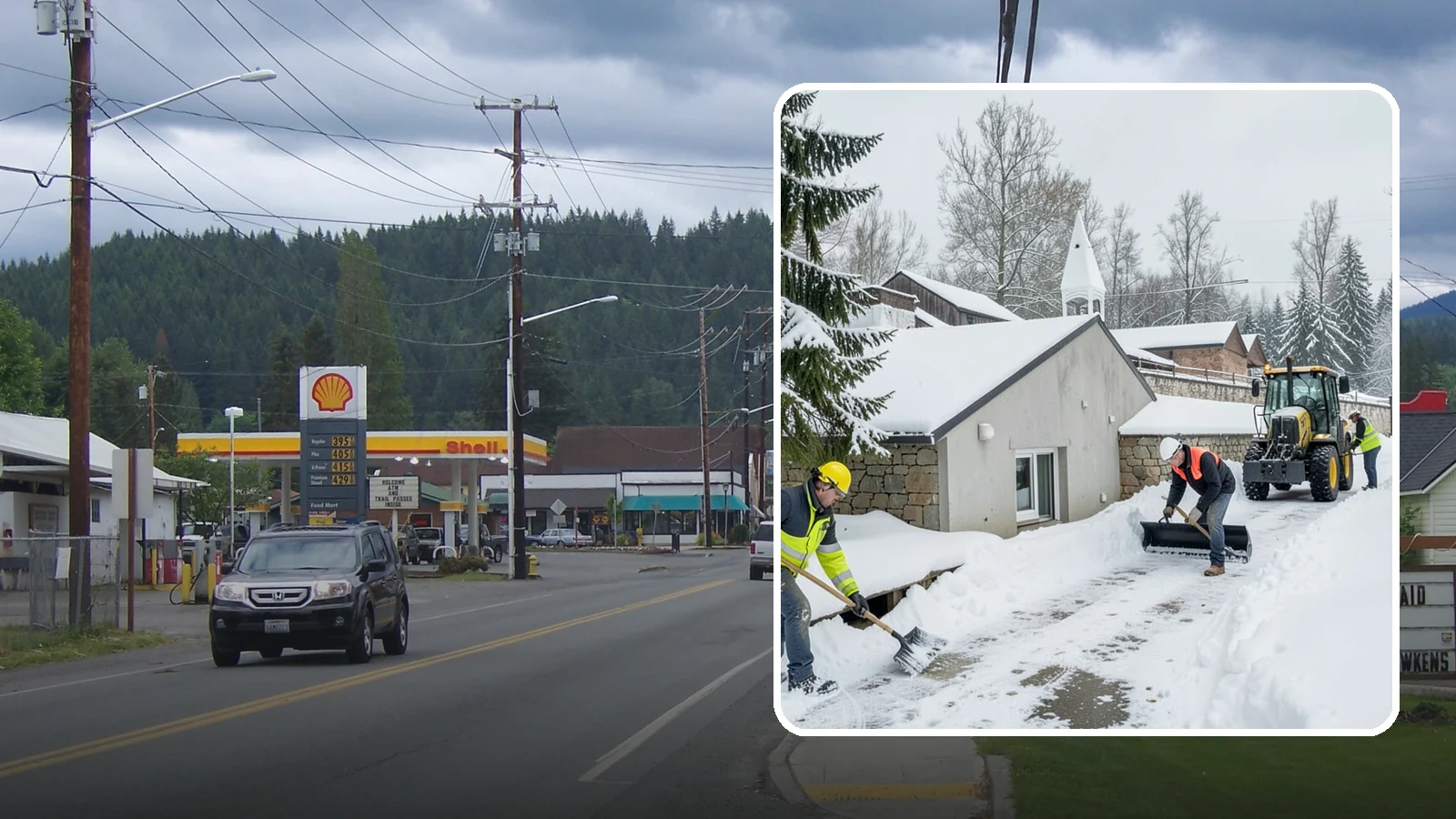 Window Well Snow Clearing in Granite Falls, Snohomish County, WA - We clear snow and slush from basement window wells to protect egress, prevent leaks, and keep daylight reaching lower levels.
