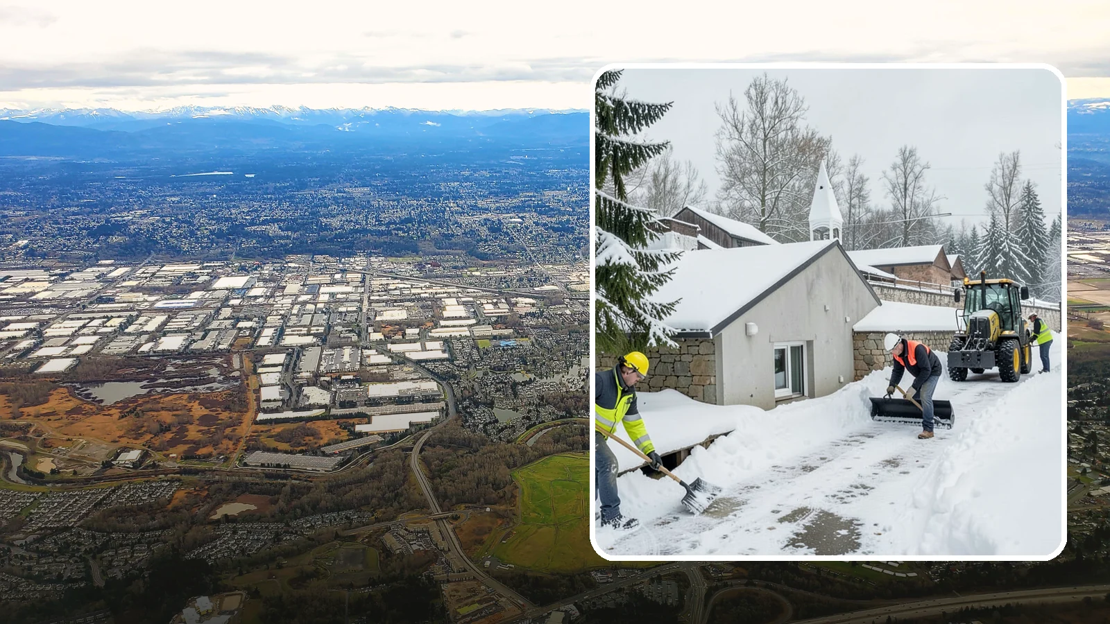 Window Well Snow Clearing in Kent, King County, WA - We clear snow and slush from basement window wells to protect egress, prevent leaks, and keep daylight reaching lower levels.
