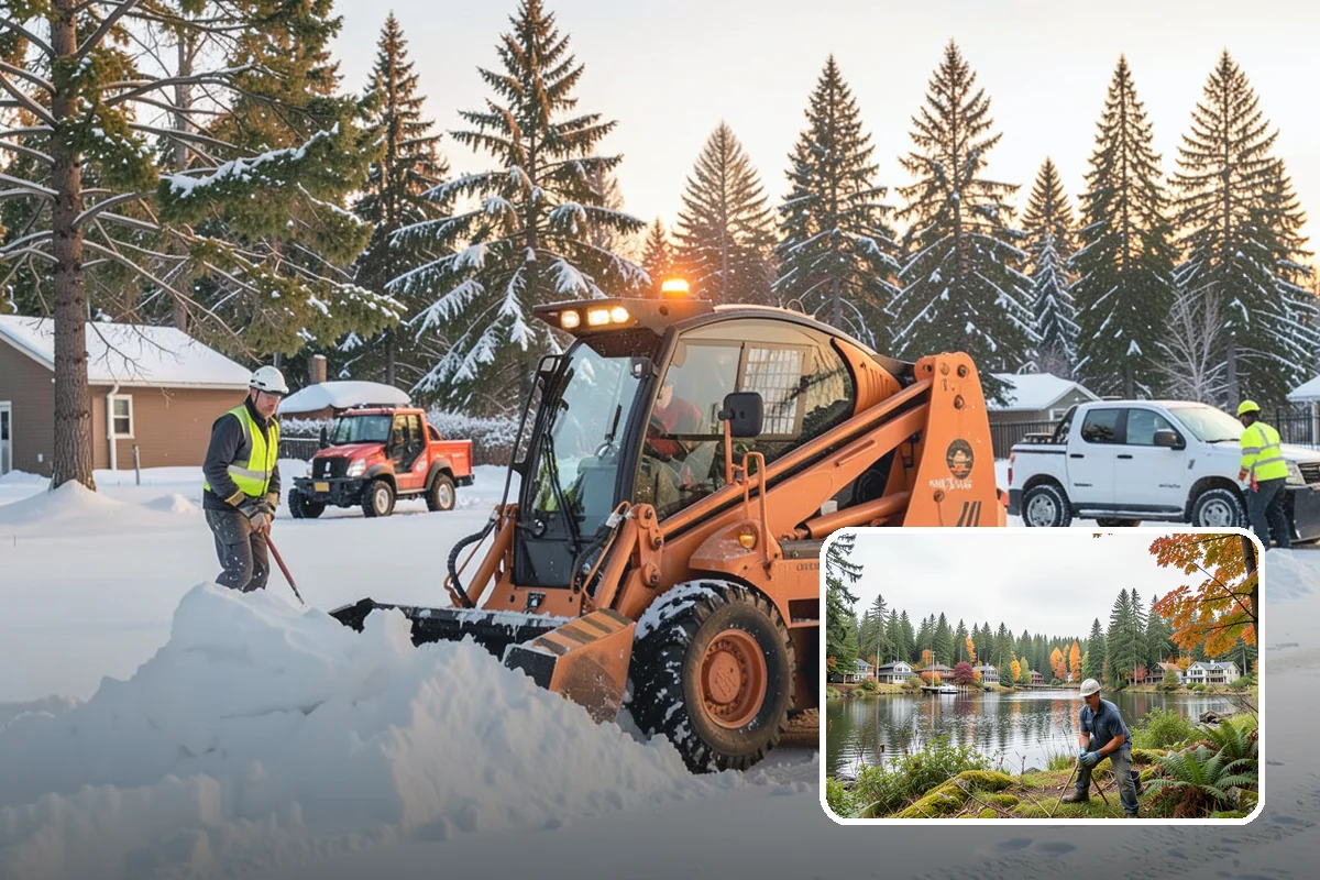 Window Well Snow Clearing in La Conner, Skagit County, WA - Keeps basement egress windows clear for emergency exit