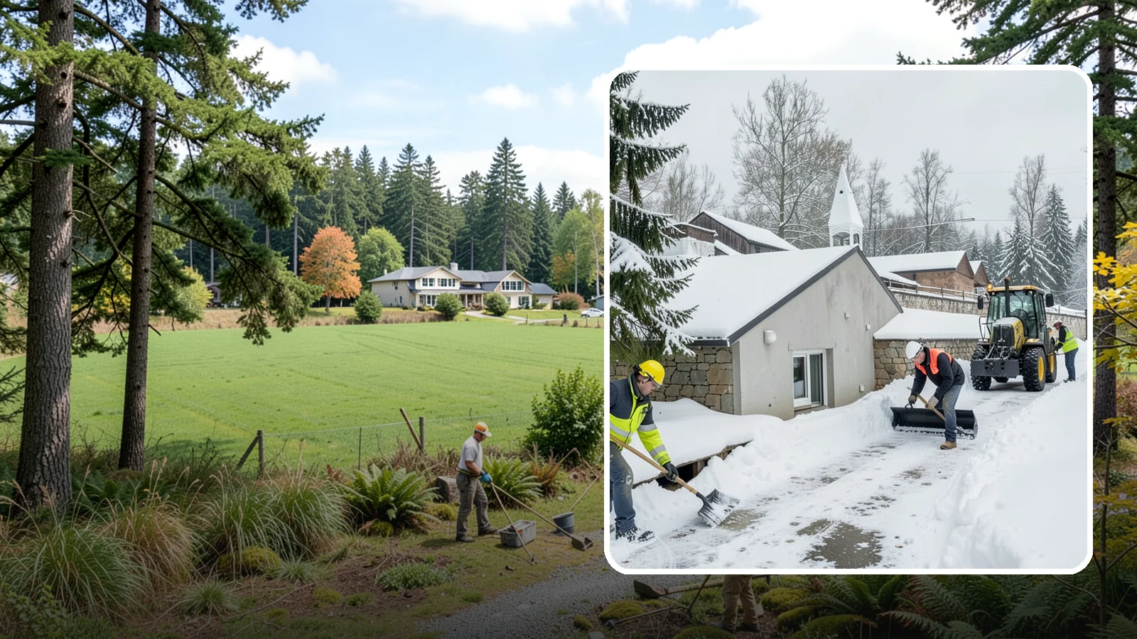 Window Well Snow Clearing in Lyman, Skagit County, WA - We clear snow and slush from basement window wells to protect egress, prevent leaks, and keep daylight reaching lower levels.