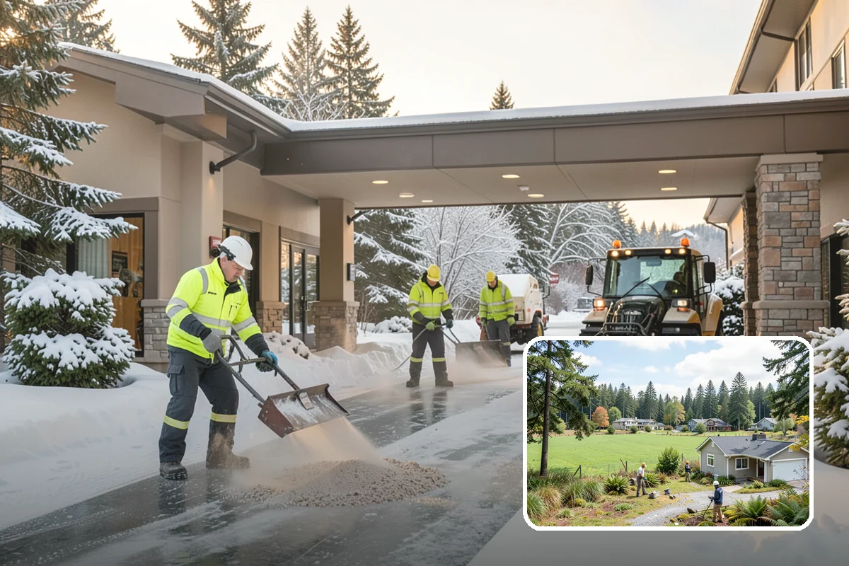 Window Well Snow Clearing in Lyman, Skagit County, WA - Keeps basement egress windows clear for emergency exit