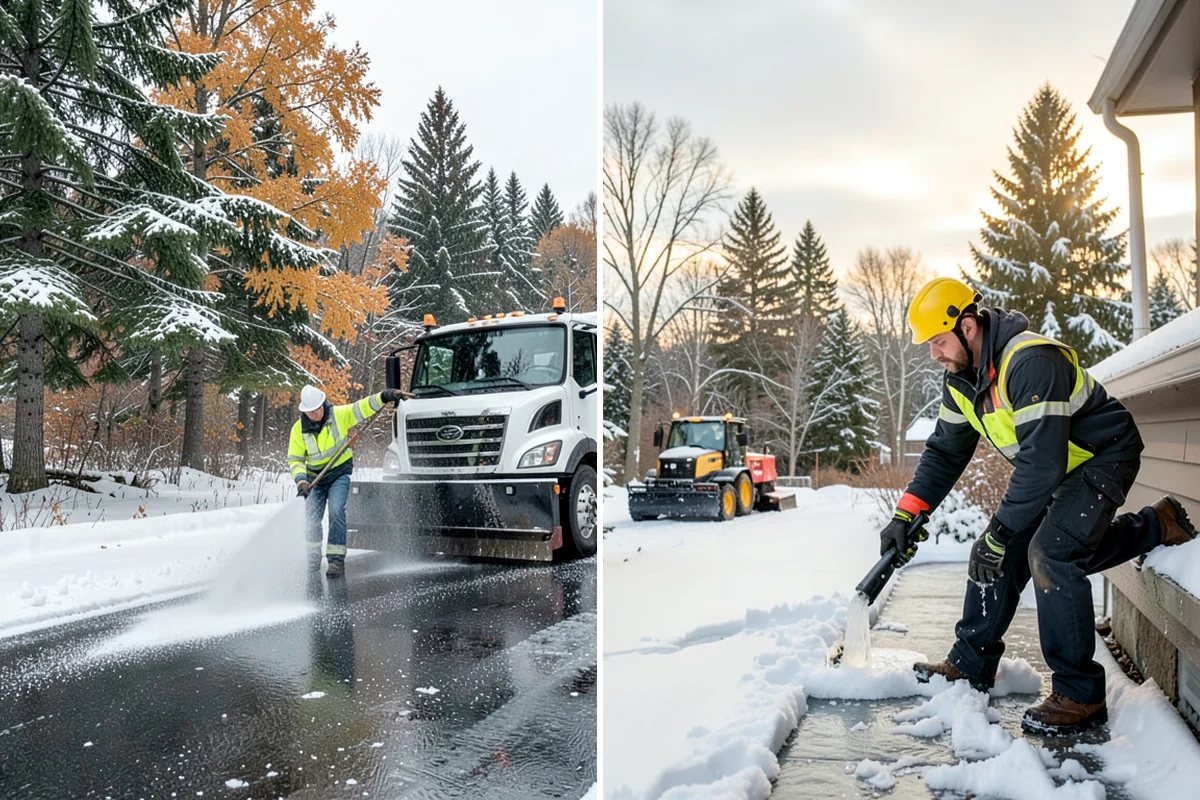 Window Well Snow Clearing in Lyman, Skagit County, WA - We inspect each well and check the window and liner condition
