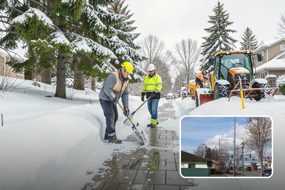 Window Well Snow Clearing in Marysville, Snohomish County, WA - Keeps basement egress windows clear for emergency exit