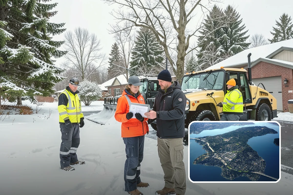 Window Well Snow Clearing in Mercer Island, King County, WA - Keeps basement egress windows clear for emergency exit