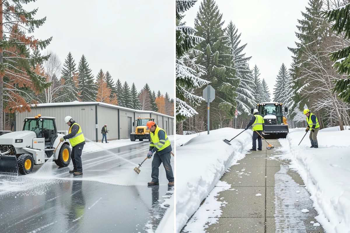 Window Well Snow Clearing in Mercer Island, King County, WA - We inspect each well and check the window and liner condition