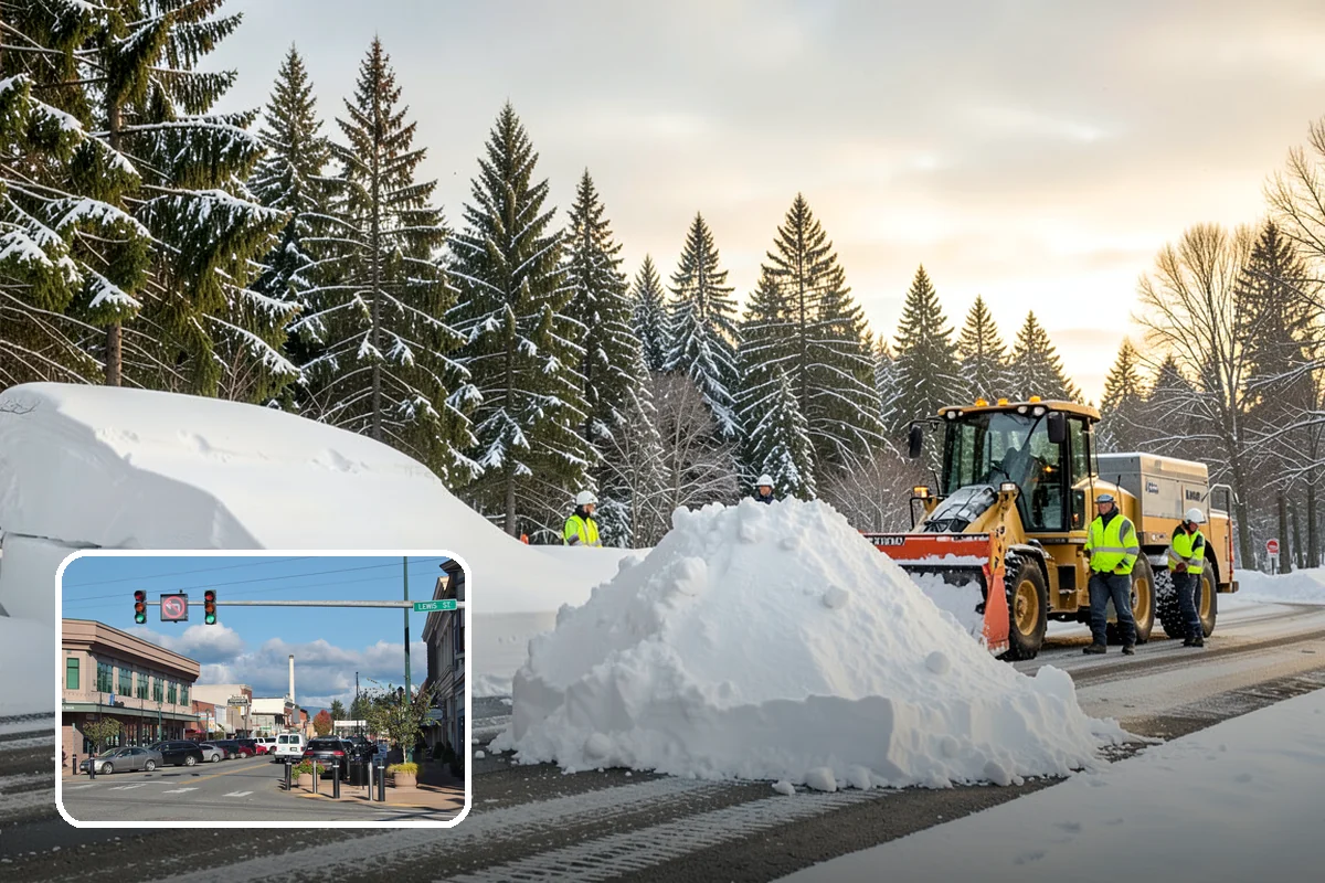 Window Well Snow Clearing in Monroe, Snohomish County, WA - Keeps basement egress windows clear for emergency exit